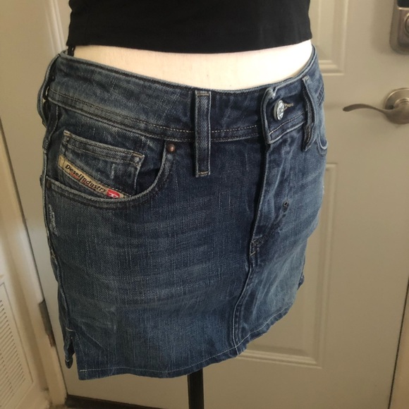 Diesel Denim Mini Skirt - Picture 4 of 5